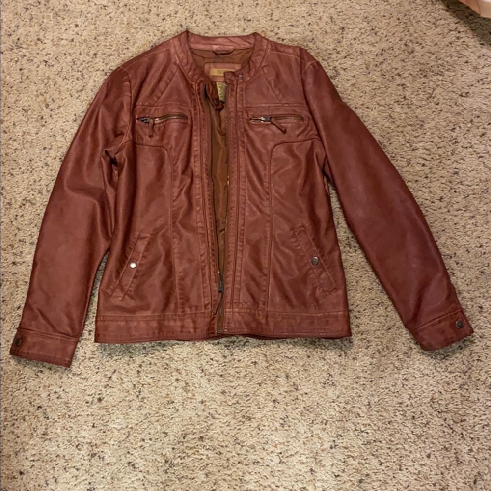 Leather jacket